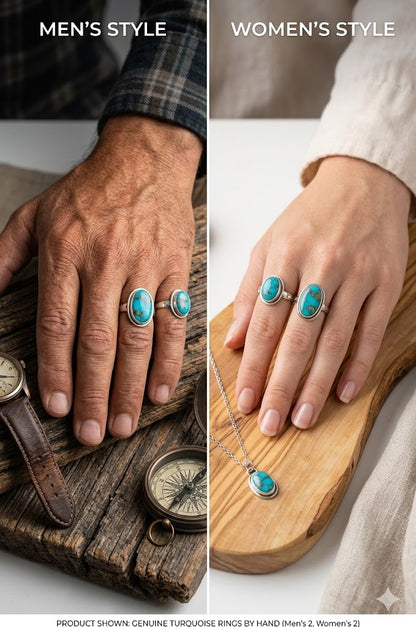 Irani Firoza / turquoise adjustable ring