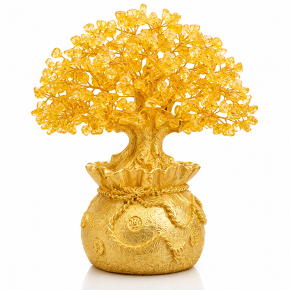 Luxury Feng Shui Money Tree Decor for Abundance & Success