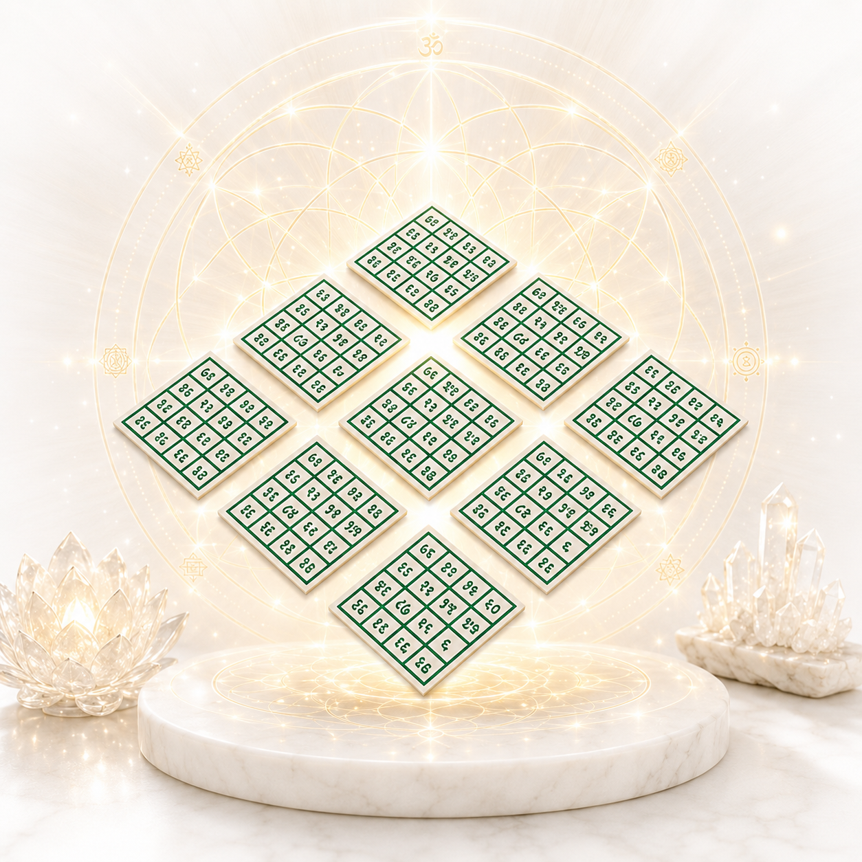 Grahao K Yantra – Premium Navgraha Spiritual Yantra for Harmony & Protection