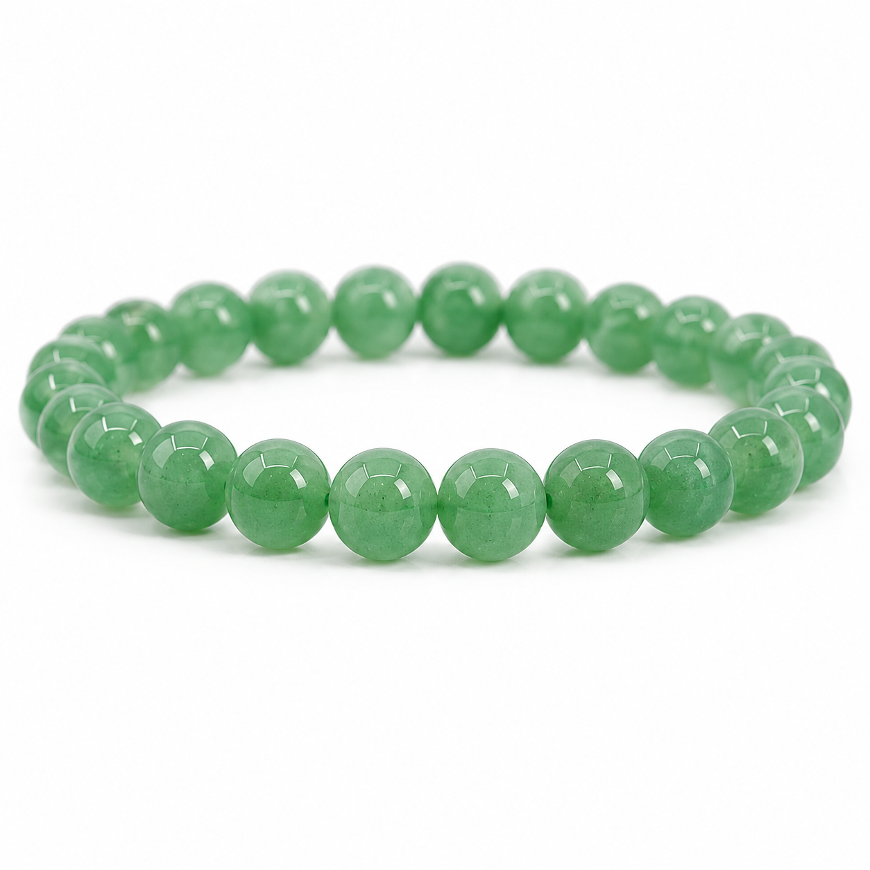 Green Aventurine Bracelet for Luck, Prosperity & Positive Energy