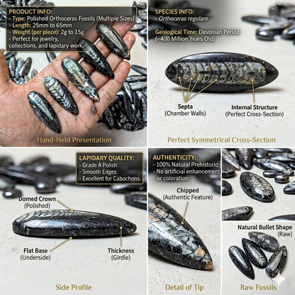 Orthoceras fossil [kuber stone]