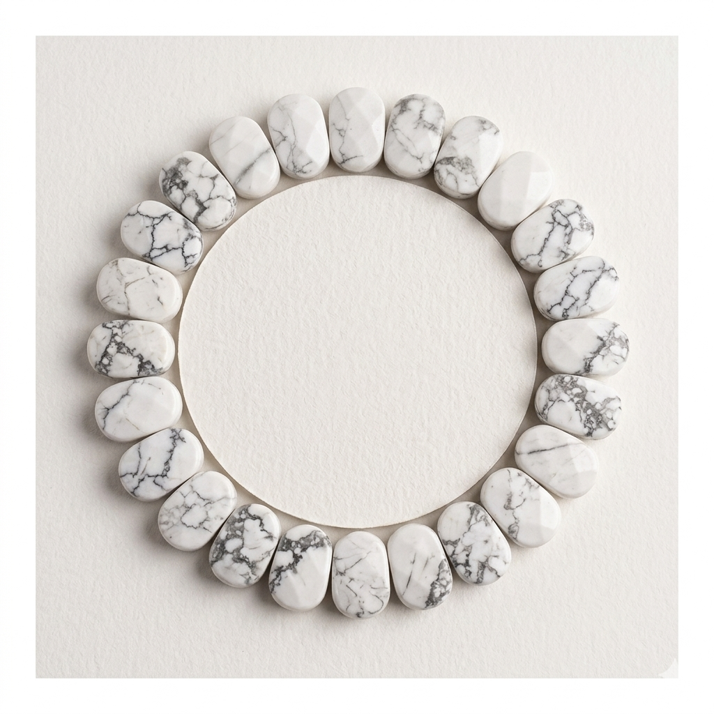 Oval Shape Faceted Crystal Beads bracelet