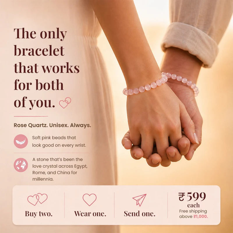 Rose Quartz Bracelet (Love and Harmony)